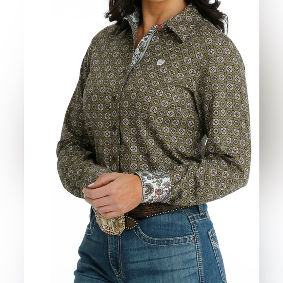 Cinch women’s button down, NWT, XXL - Picture 1 of 2